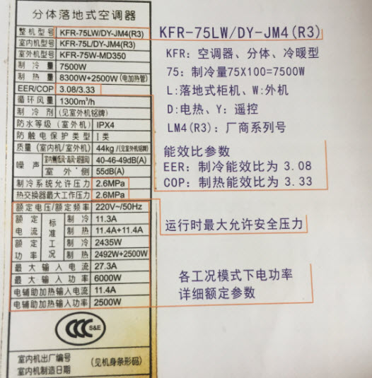 空调上的能效比是什么意思