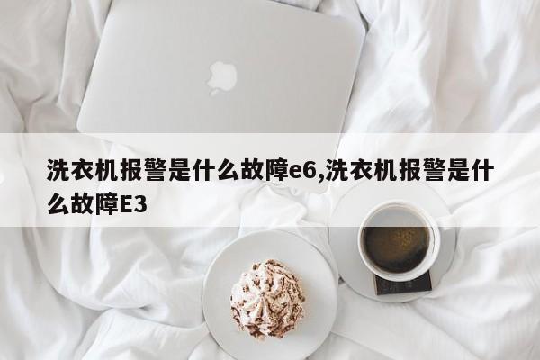 洗衣机报警是什么故障e6,洗衣机报警是什么故障E3