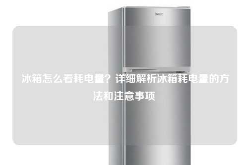 冰箱怎么看耗电量？详细解析冰箱耗电量的方法和注意事项