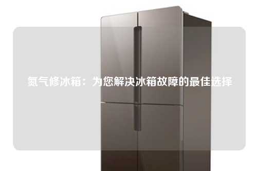 氮气修冰箱：为您解决冰箱故障的最佳选择