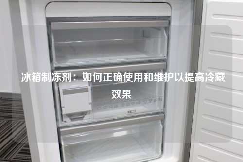  冰箱制冻剂：如何正确使用和维护以提高冷藏效果
