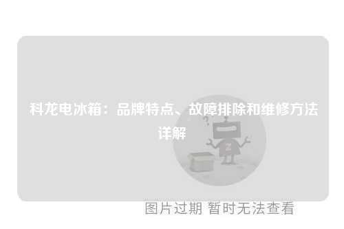  科龙电冰箱：品牌特点、故障排除和维修方法详解