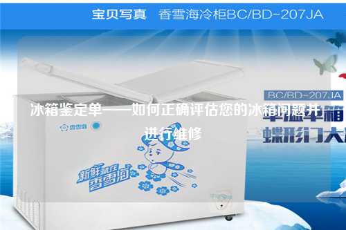  冰箱鉴定单——如何正确评估您的冰箱问题并进行维修