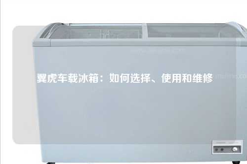  翼虎车载冰箱：如何选择、使用和维修