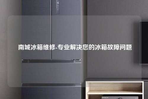  南城冰箱维修-专业解决您的冰箱故障问题